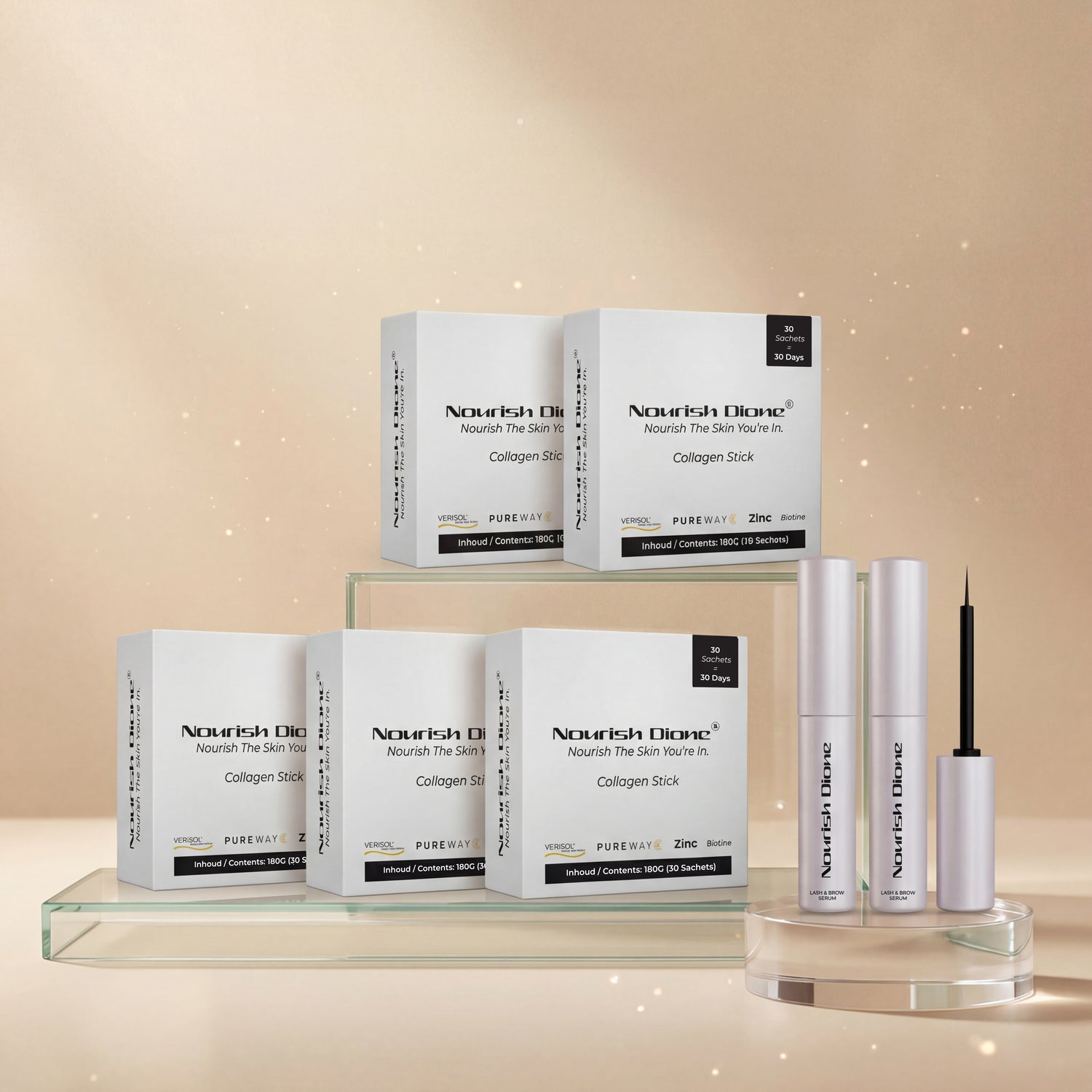 POWER BUNDLE Collagen Booster® 5+2 Free Lash Serum