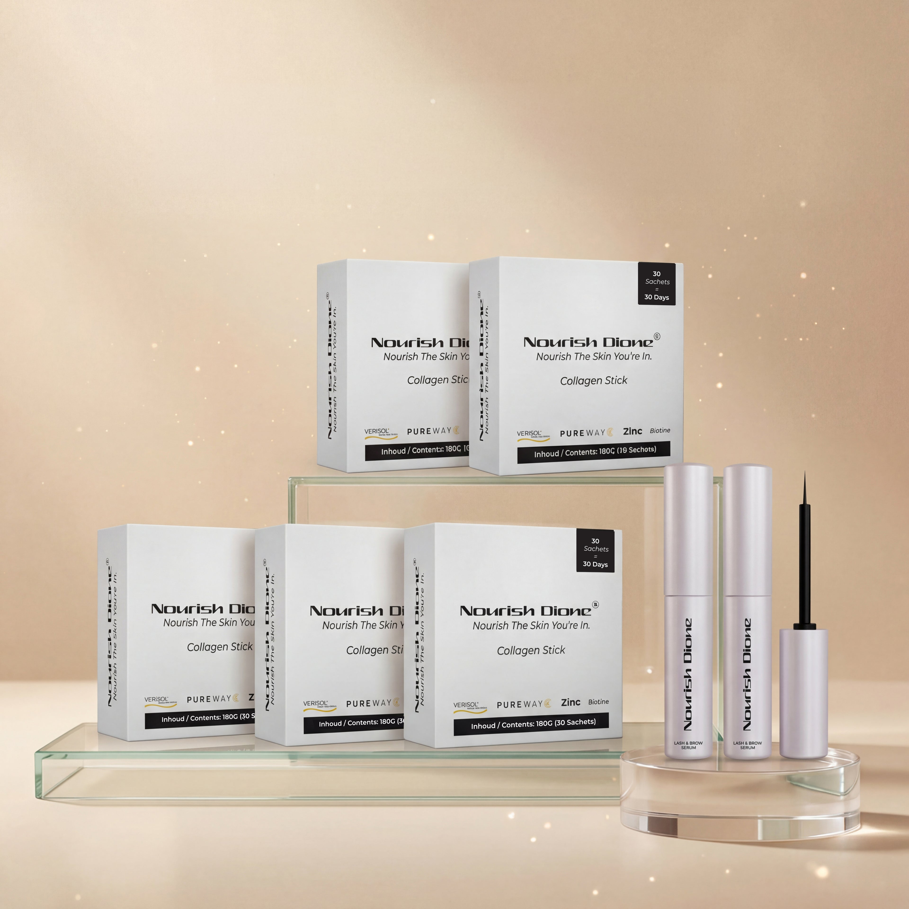 POWER BUNDLE Collagen Booster® 5+2 Free Lash Serum